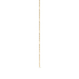 Cadena de Oro 10K Figaro 3x1 Unisex| Collar Italiano 3.5mm Imperial Jewelry | Joyería Fina Resistente