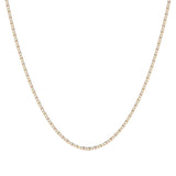 Cadena De Oro De 10k Valentino Calibre 1.3mm