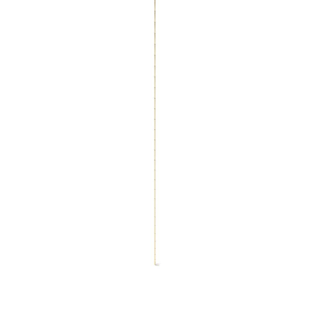 Cadena de Oro 14K Valentino 40cm | Collar de Oro Italiano con Broche de Argolla | Joyería Fina