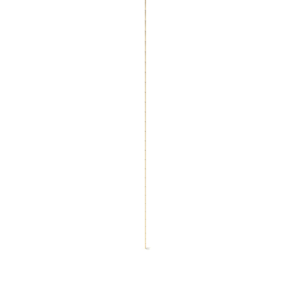 Cadena de Oro 14K Valentino 40cm | Collar de Oro Italiano con Broche de Argolla | Joyería Fina