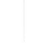Cadena de Oro 14K Valentino 40cm | Collar de Oro Italiano con Broche de Argolla | Joyería Fina