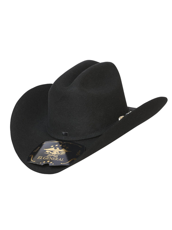 Sombrero Vaquero de Hombre El General Color Negro 121933