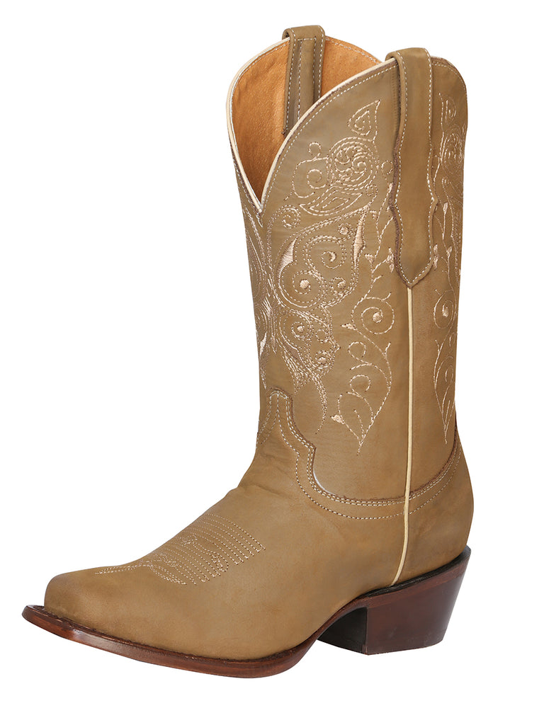 Bota Vaquera de Mujer El General SR-DR-12 Rodeo en Piel Crazy 122487