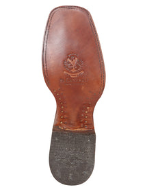 el General Square Punta Tobillo Bota - Nobuk Light Café 126200