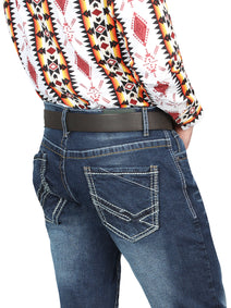 el Norteño Mediano Azul Skinny Stretch Pantalón 126628