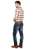 Pantalón de Mezclilla de Hombre El General en Mezclilla Color Azul Marino 126633