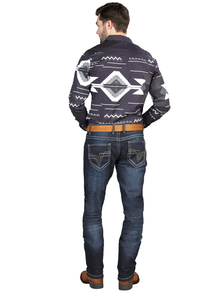 Pantalón de Mezclilla de Hombre El General en Mezclilla Color Azul Marino 126635