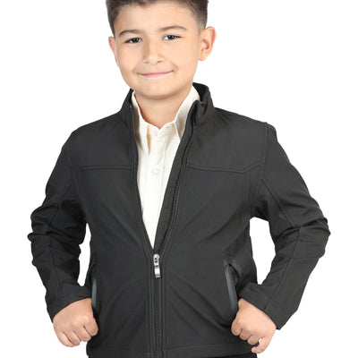 Chamarra de Niño Centenario en 100% Poliéster Color Negro 127082