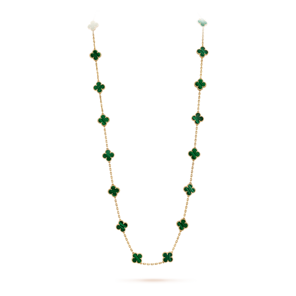 Collar Alhambra 20 motif Malaquita