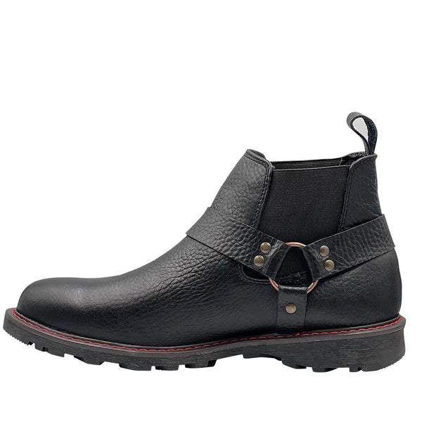 Bota Dubai Negro Con Arnés 2937