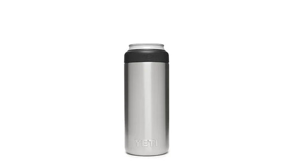 Yeti Rambler 12 oz Colster slim can insulator – stainless steel