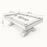 Mesa de Billar Profesional Barcelona