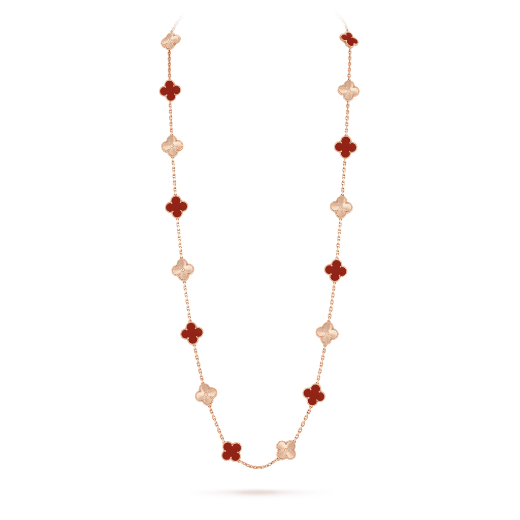 Collar Alhambra 10/20 Motif Red