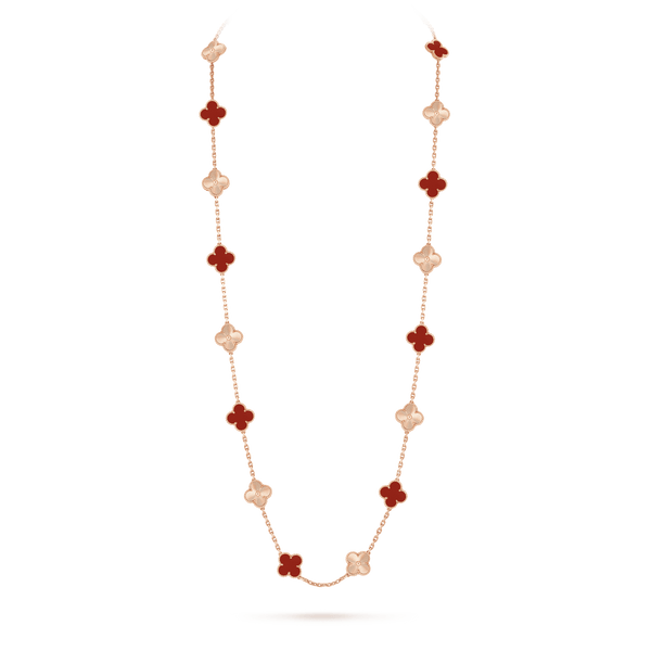 Collar Alhambra 10/20 Motif Red