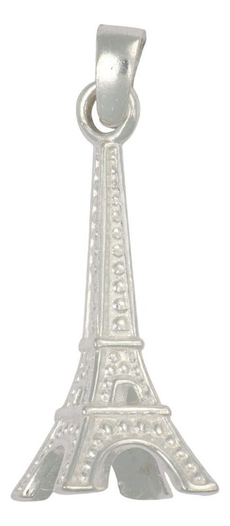 Dije De Plata Ley 925 De La Torre Eiffel Pulido