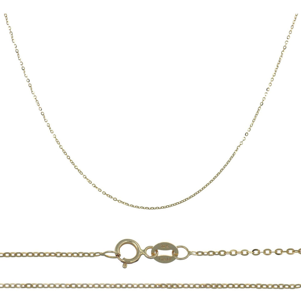 Collar Para Mujer De Oro De 10k De Cruz