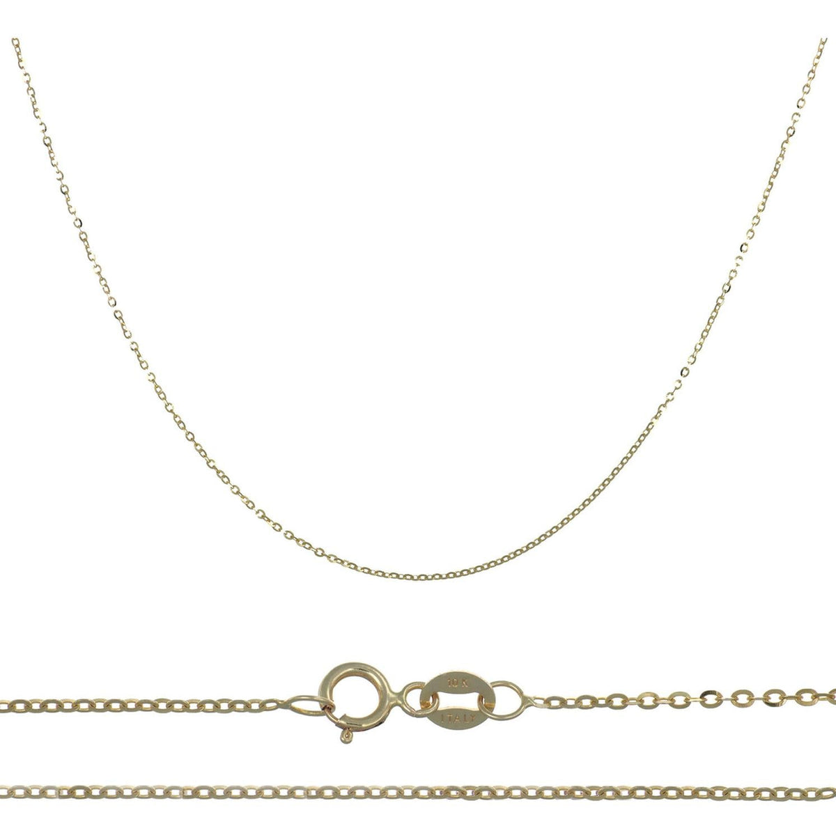 Collar Para Mujer De Oro De 10k De Cruz