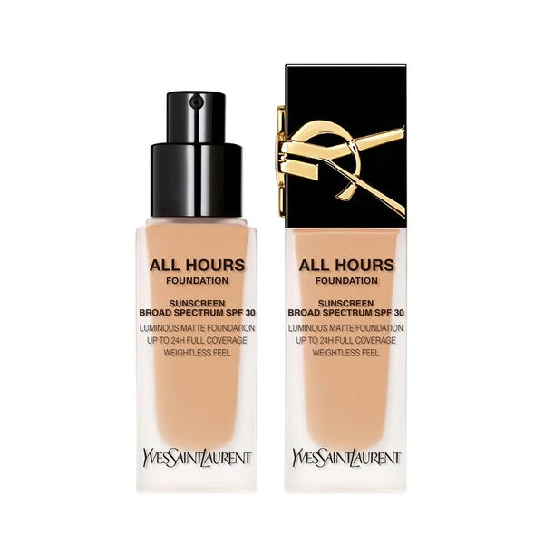 YVES SAINT LAURENT ALL HOURS FOUNDATION SUNSCREEN BROAD SPECTRUM SPF 30 LN7 LIGHT NEUTRAL