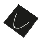 Cadena De Plata 925 Estilo Torsal De Calibre 4.5 Mm