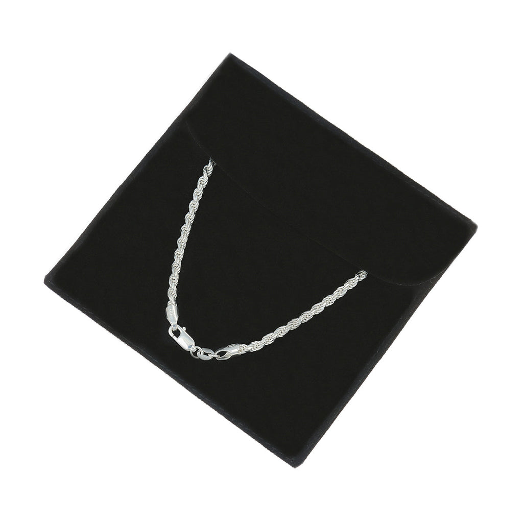 Cadena De Plata 925 Italiana Torsal Calibre 1.9mm en 4 colores