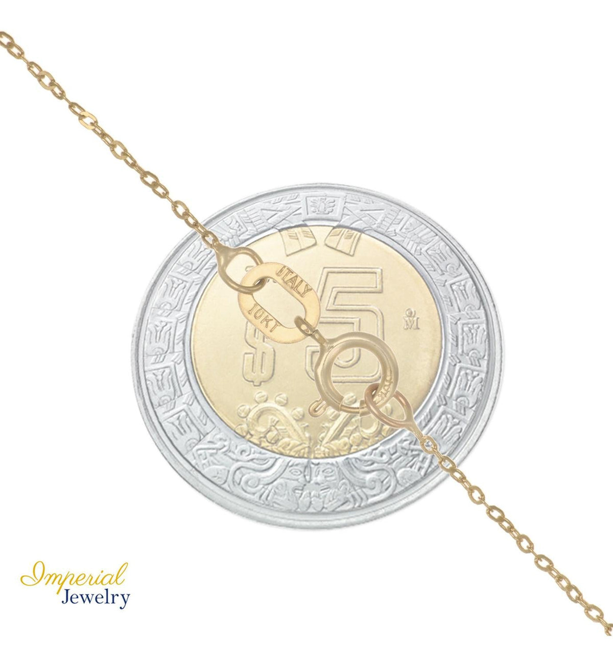 Collar Para Mujer De Oro De 10k De Cruz