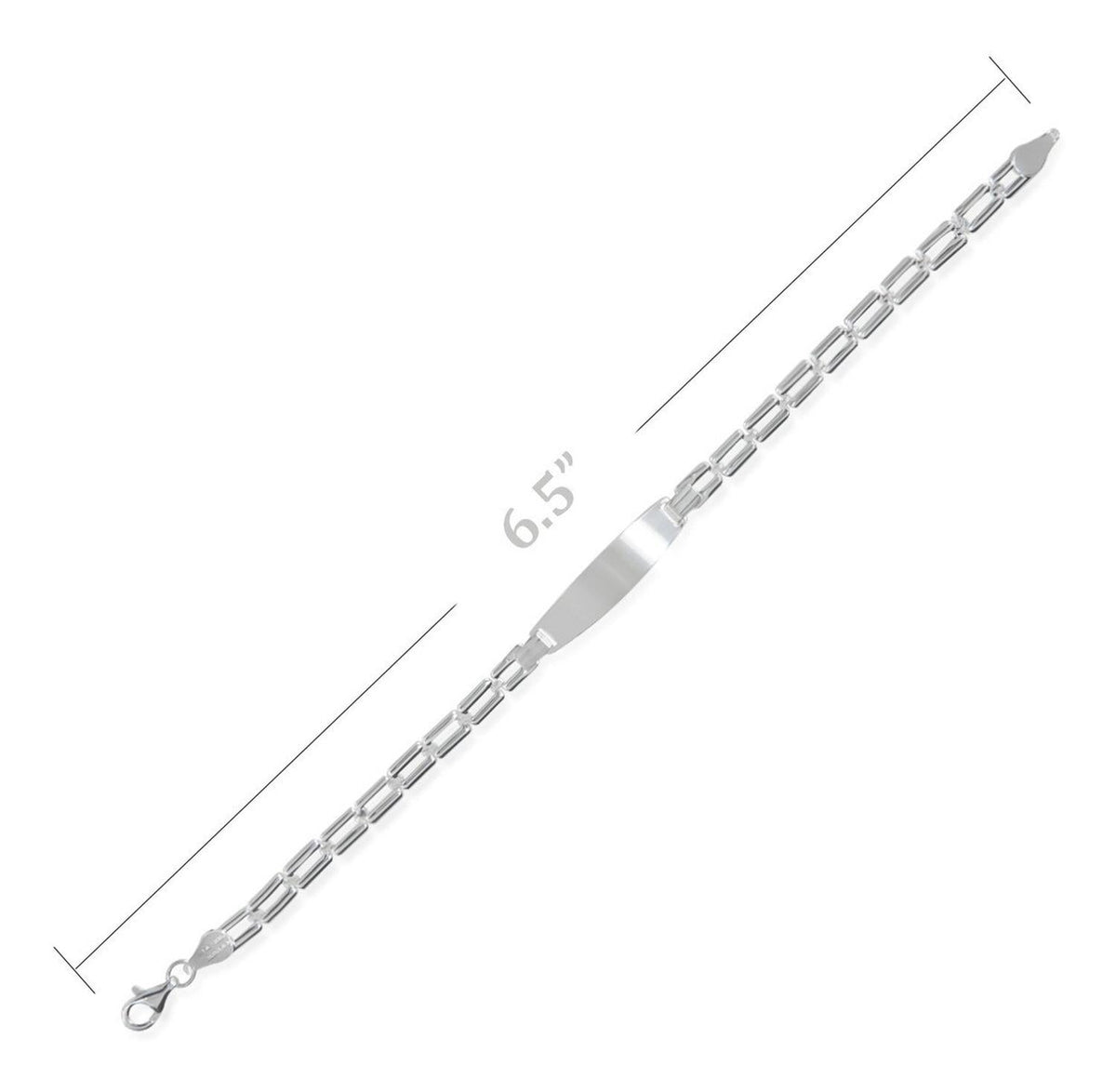 Pulsera Esclava De Plata Ley 925 Para Niña