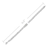 Pulsera Esclava De Plata Ley 925 Para Niña