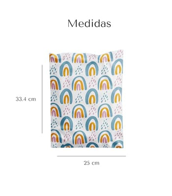 100 Bolsas de Envio Animada 25 * 33 4 cm, Sobre de Plástico de Calidad Resistente con Tira Autoadhesiva, Perfecto para Envíos y Embalaje, A prueba de Desgarros, Sobre Multiuso