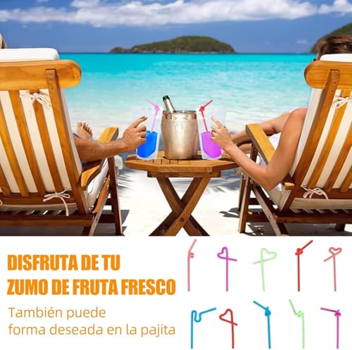 100 Bolsas para Bebidas Transparentes de Plástico,Bolsas de Mano Translúcidas para Bebidas Congeladas de Fiesta, para cualquier epoca del año