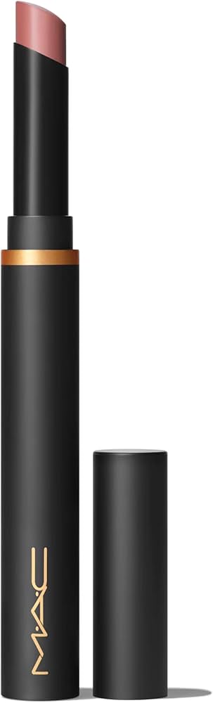 MAC Powder Kiss Velvet Blur slim stick lipstick 2gr tono 892 OVER THE TAUPE