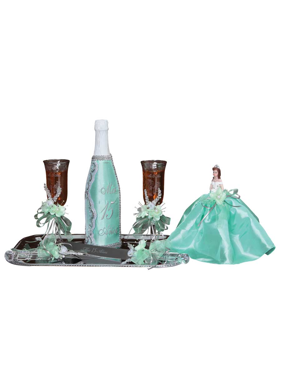 Set de Brindis para XV Años Mis XV Primaveras 600116