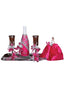 Set De Brindis Mis Xv Primaveras Flores Varios Fucsia 600117