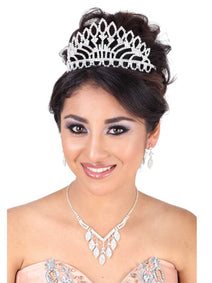 Coronas De Quinceanera Mis Xv Primaveras C.027 Plata Acrílica 600173