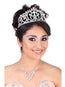 Coronas De Quinceanera Misxvprimameras C.025 Plata Acrílica 600178