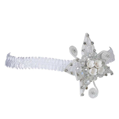 Diadema de Niña Danae en 100% Poliéster Color Blanco 600245