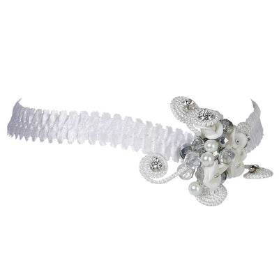 Diadema de Niña Danae en 100% Poliéster Color Blanco 600246