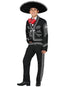 Traje Charro El General Tchc 100% Poliester Negro/Blanco 600356