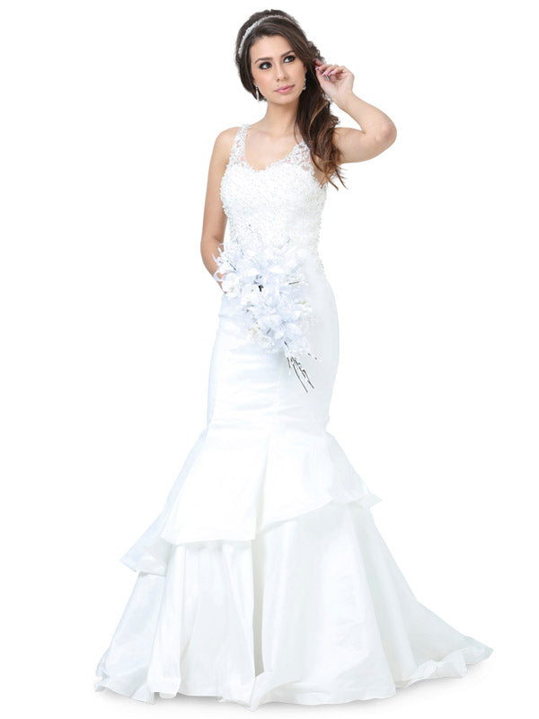 Vestido de Mujer Mis XV Primaveras Color Blanco Roto 600559