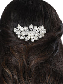 Peineta Mis Xv Primaveras P.51 Cristal Perla/Crystal 600671