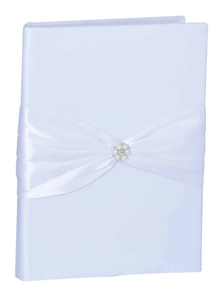 Juego De Velas Libro De Firmas Mis Xv Primaveras Satin Tela Blanco 600971