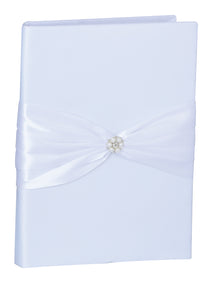 Juego De Velas Libro De Firmas Mis Xv Primaveras Satin Tela Blanco 600971