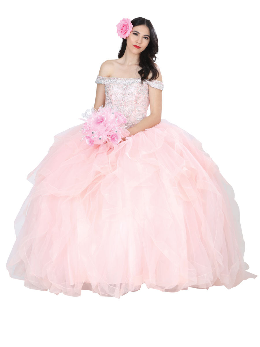Vestido de Mujer Mis XV Primaveras en 80% Poliéster 20% Algodón 601222