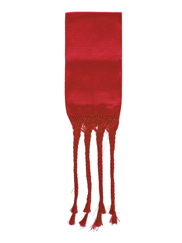 Mexicano Charro Sash - Cinturón 50% Algodón, 50% Poliéster Rojo 601357