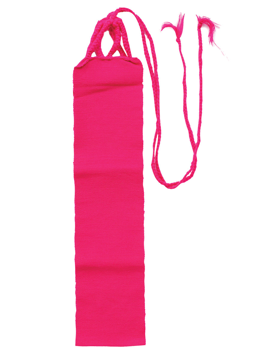 Mexicano Artesanal Traditional Cinturón Fucsia 601450