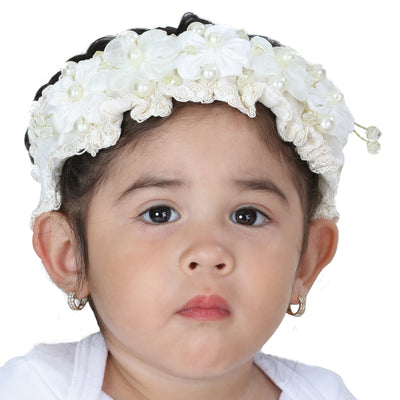 Diadema de Bebé Mis XV Primaveras en 100% Poliéster Color Beige 601514