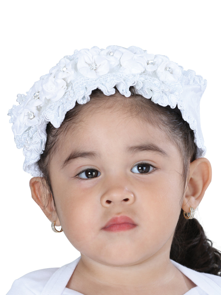 Diadema de Bebé Mis XV Primaveras en 100% Poliéster Color Beige 601516