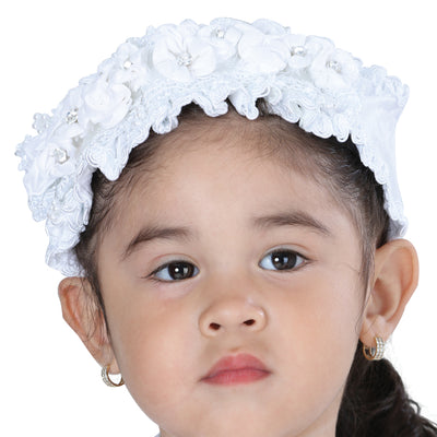 Diadema de Bebé Mis XV Primaveras en 100% Poliéster Color Beige 601516