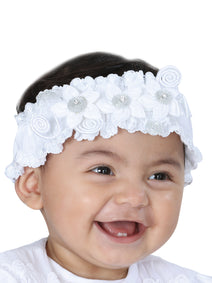 Juego De Velas Diadema Mis Xv Primaveras Picos 100% Poliéster Blanco 601521