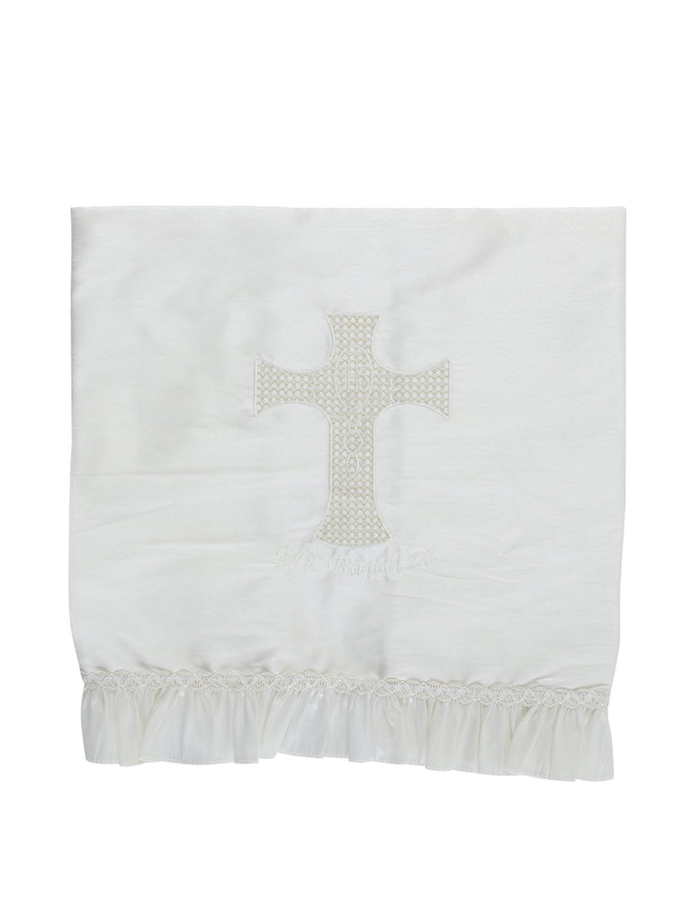 Juego de Velas para XV Años Mis XV Primaveras Bordada-1 Bordada en 100% Algodón SATIN Color Beige 601528