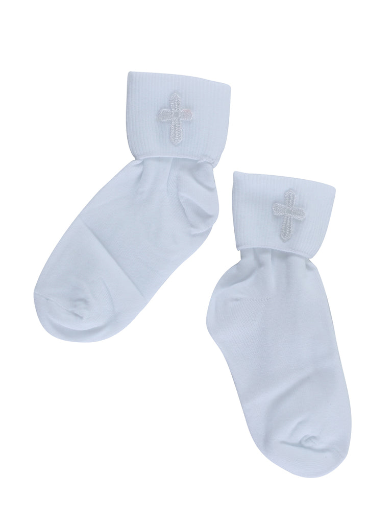 Delantal Calcetin Mis Xv Primaveras Calcetin 100% Poliéster Blanco en 100% Poliéster Color Blanco 601548